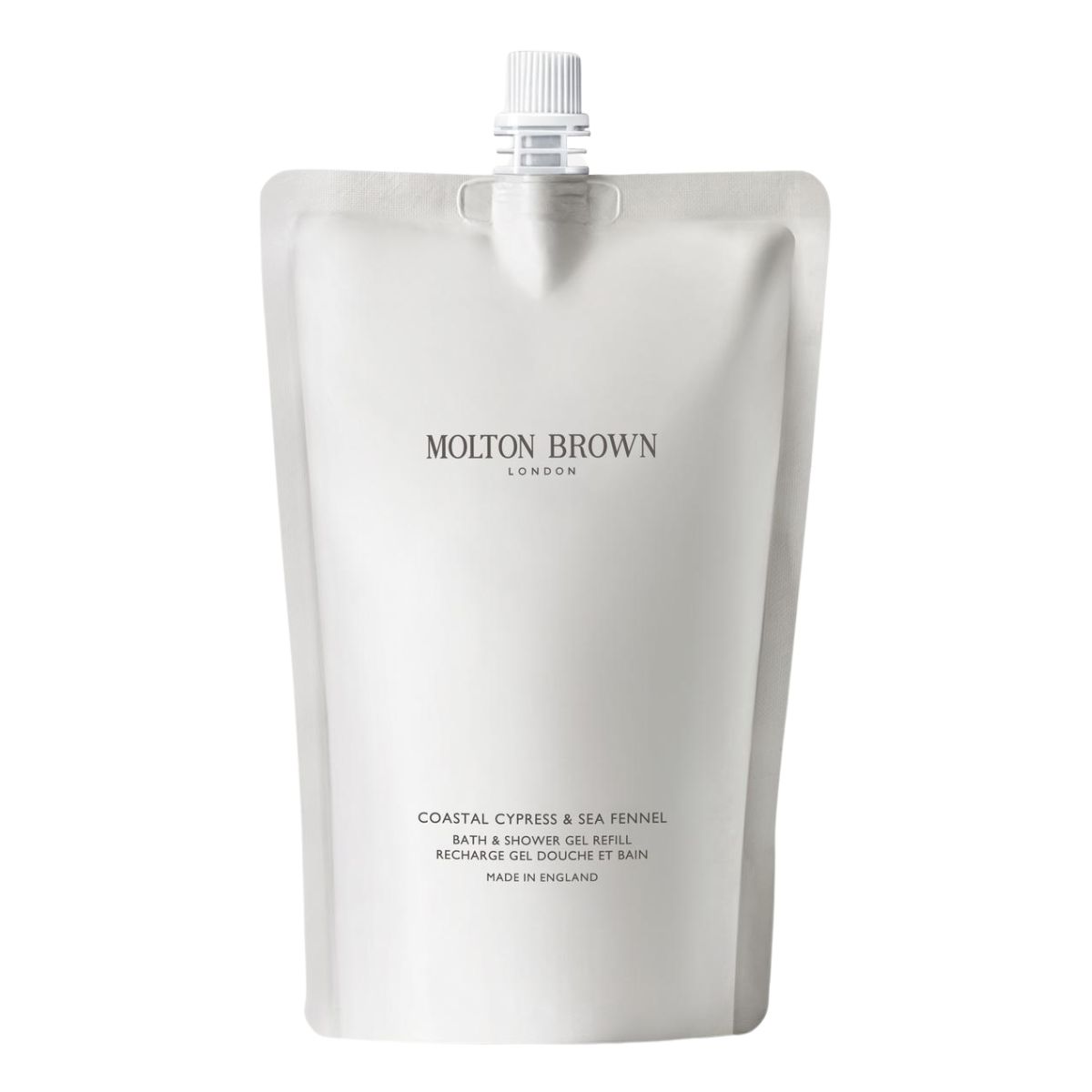 Image of Molton Brown Coastal Cypress & Sea Fennel Bath & Shower Gel Refill 400 ml