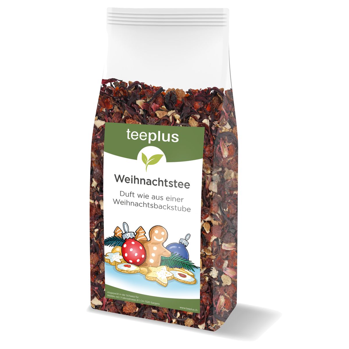 Teeplus Weihnachtstee