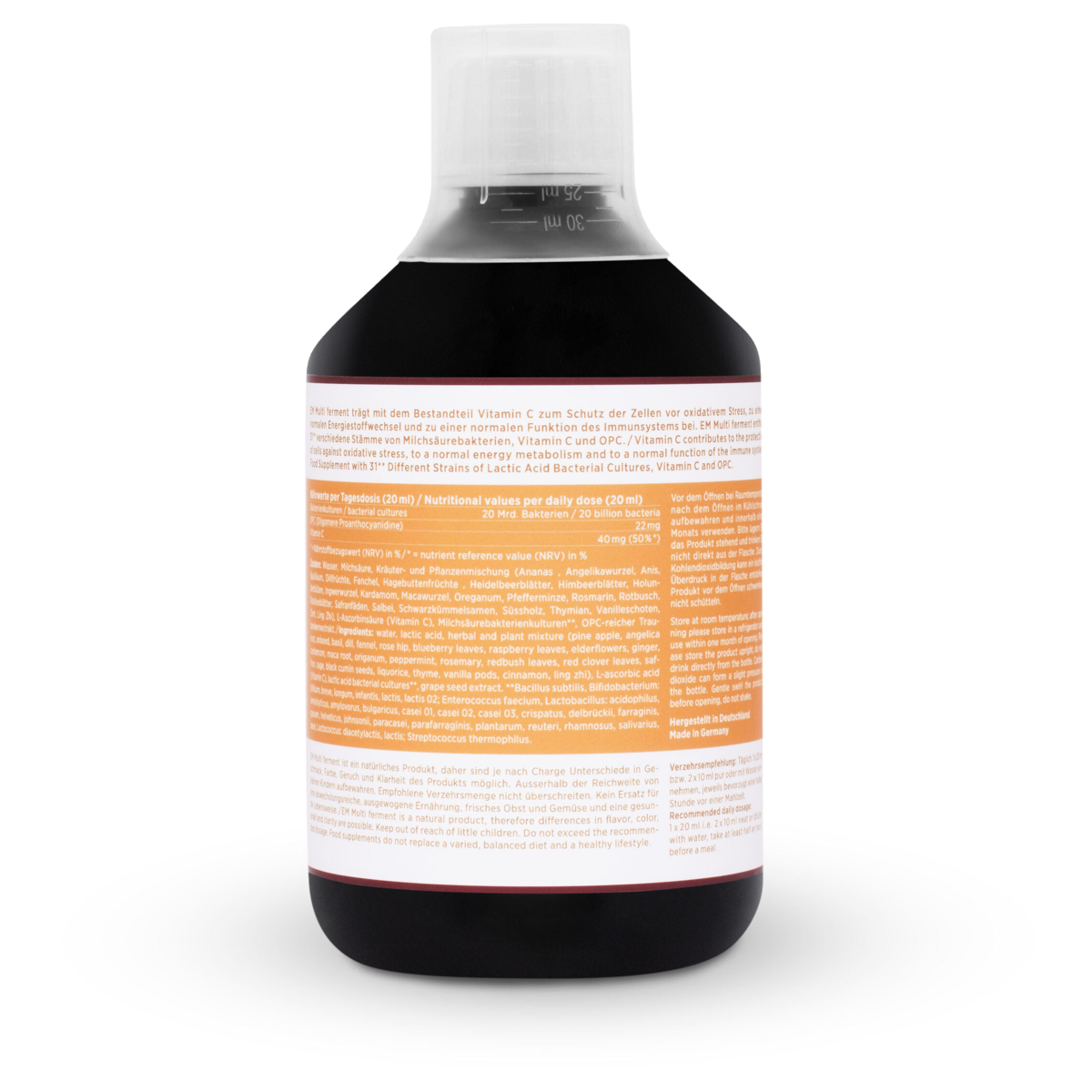 Kingnature EM Multi Ferment liq Fl 500 ml Kingnature EM Multi Ferment liq Fl 500 ml