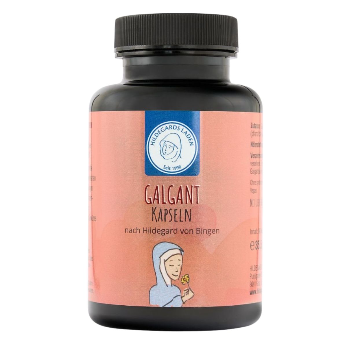 Hildegards Laden Galgant Kapseln Dose 90 Stück