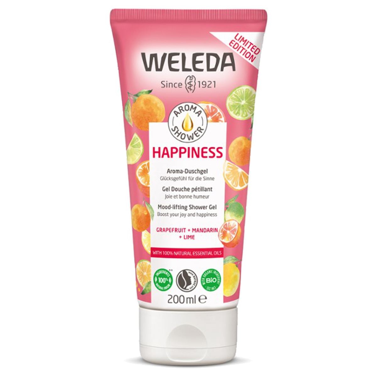 Weleda Aroma Shower Happiness Tube 200 ml