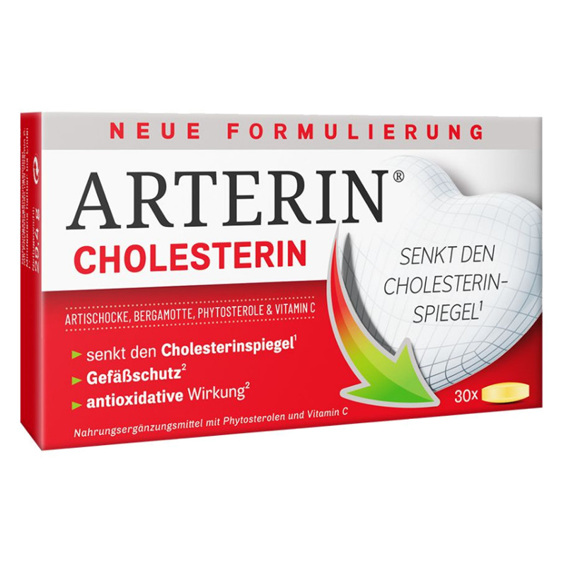 Arterin Cholesterin Tabletten 30 Stück Arterin Cholesterin Tabletten 30 Stück