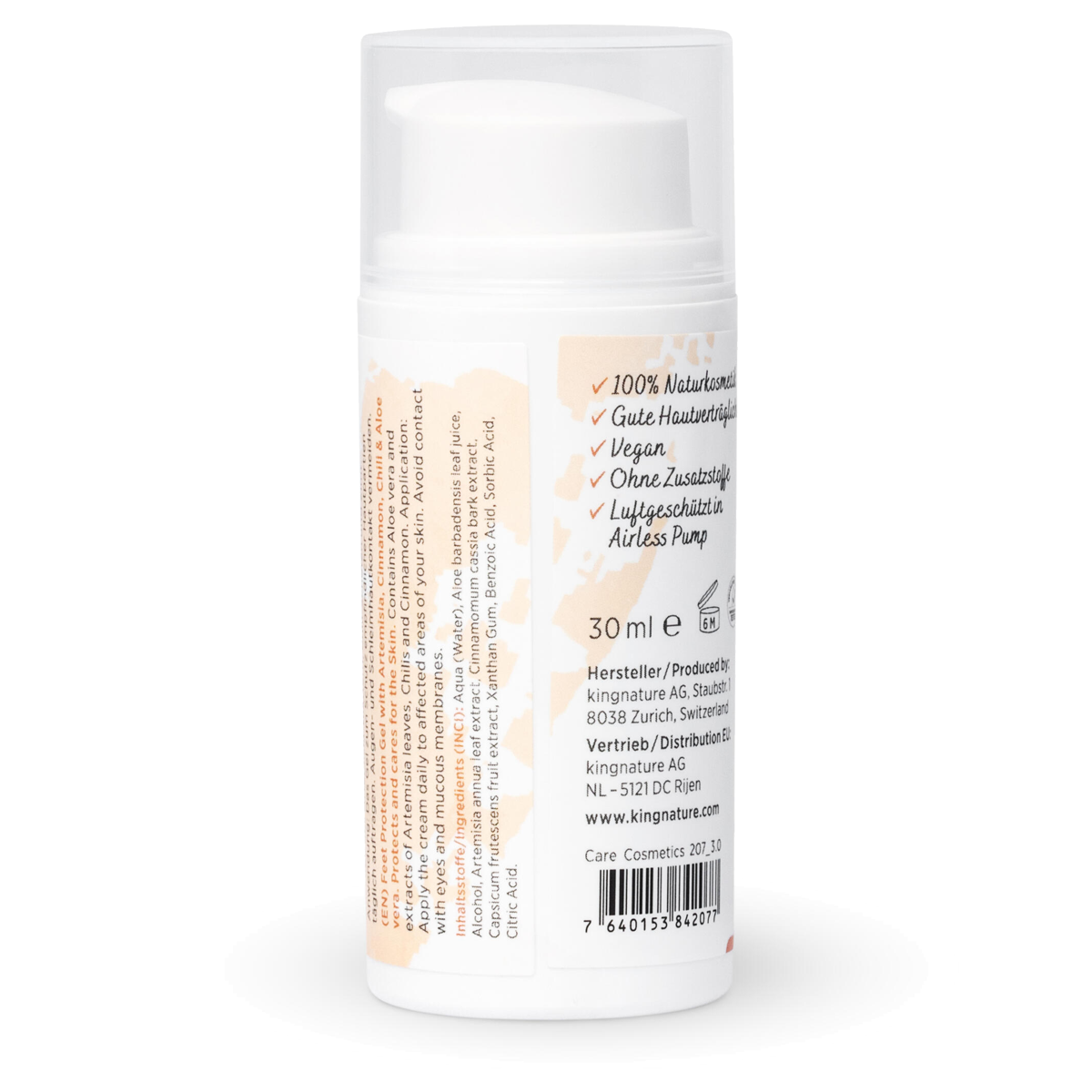 Kingnature Fussschutz Gel 30 ml Kingnature Fussschutz Gel 30 ml