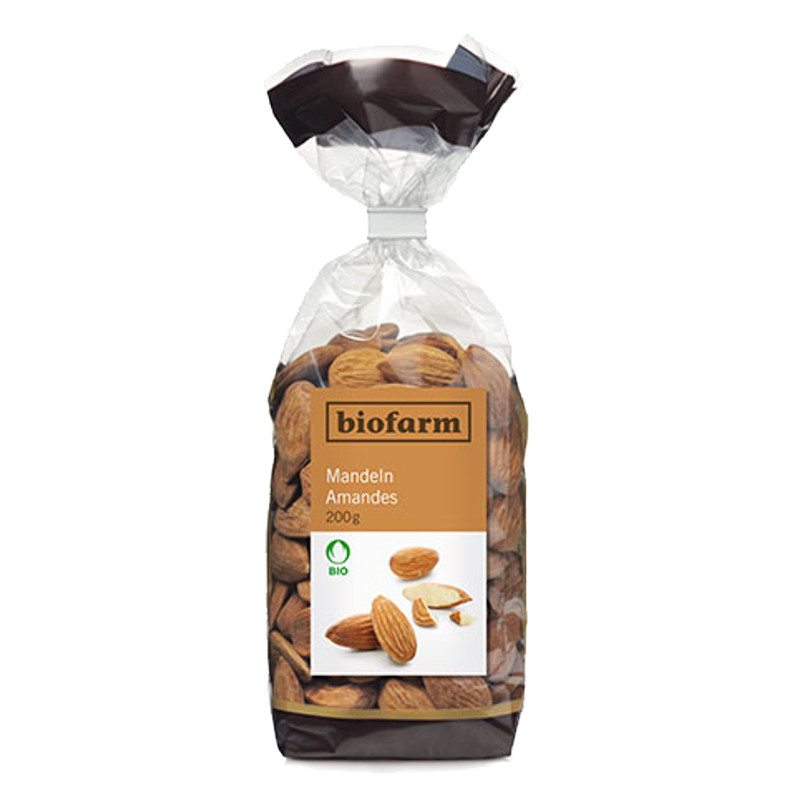 Biofarm Mandeln Knospe Beutel 200 g