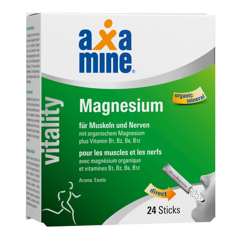 Axamine Magnesium Sticks 24 Stück Axamine Magnesium Sticks 24 Stück