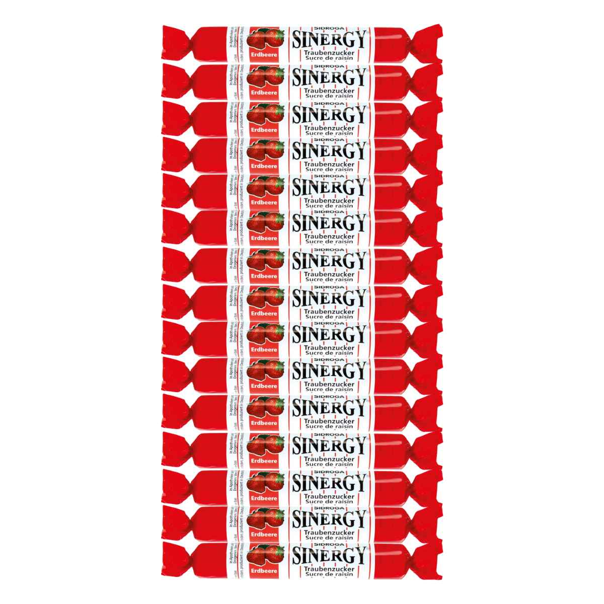 Sinergy Traubenzucker Erdbeere 15x 40 g