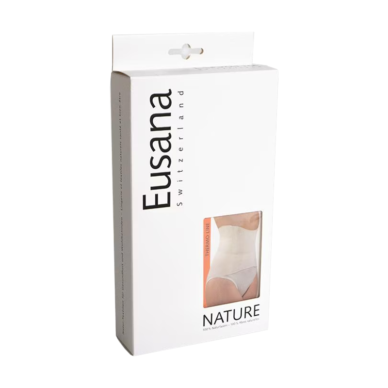 Eusana Nierenwärmer anatomisch Seide ivoire Eusana Nierenwärmer anatomisch Seide ivoire
