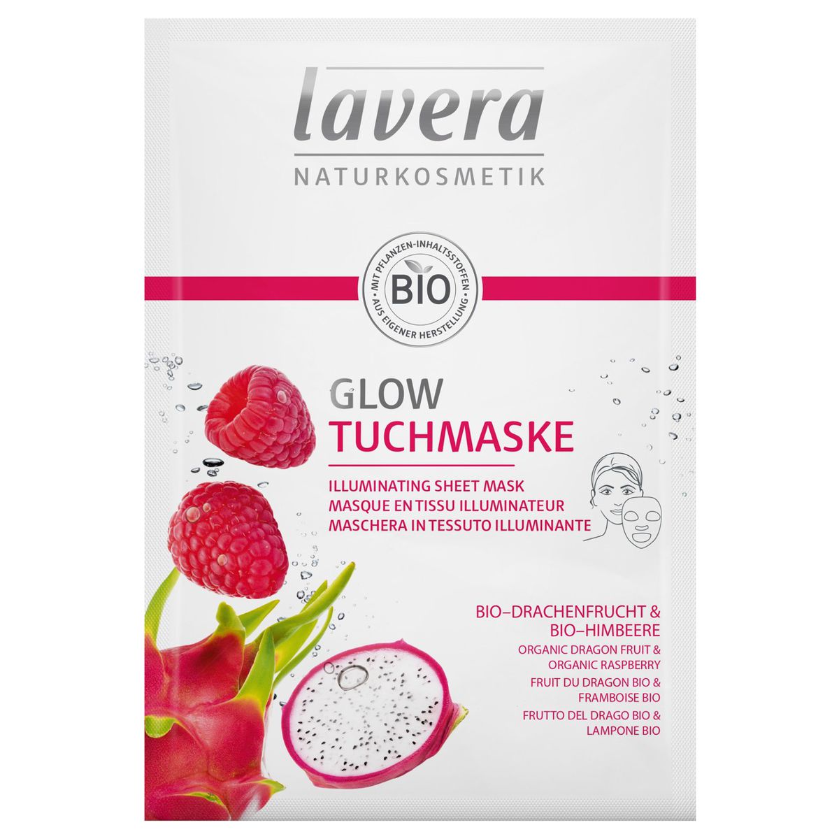 Lavera Tuchmaske Glow Beutel Lavera Tuchmaske Glow Beutel