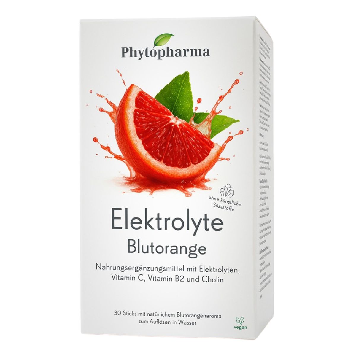 Phytopharma Bâtonnets d'électrolytes 30 pièces orange sanguine
