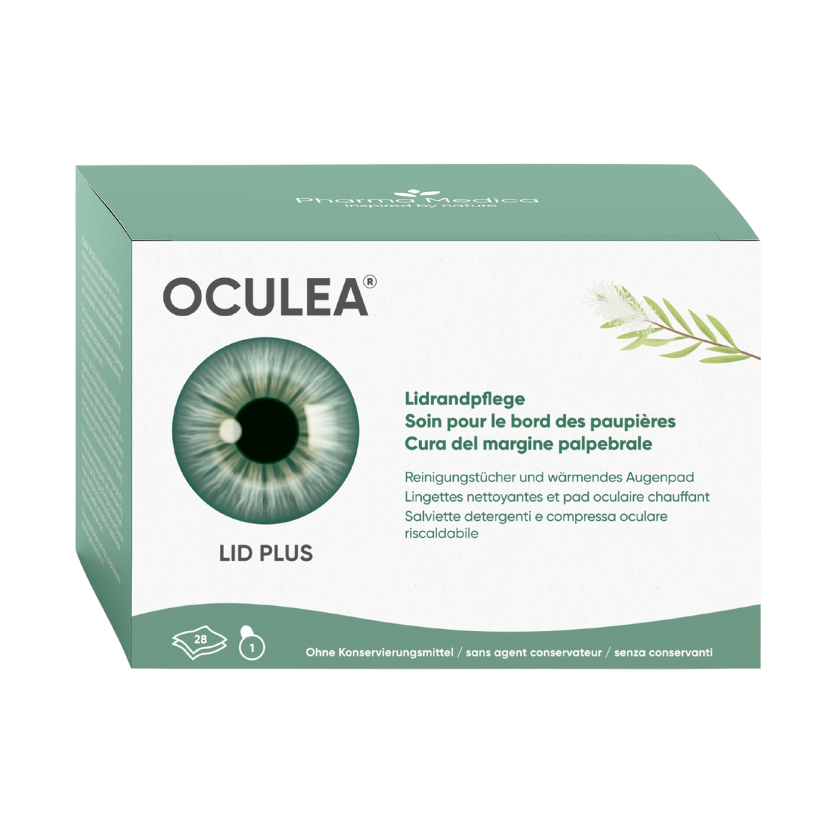 Oculea Blepha Plus 28 Tücher + 1 Augenpad Oculea Blepha Plus 28 Tücher + 1 Augenpad