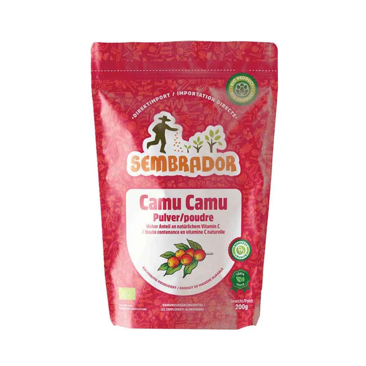 SEMBRADOR Camu Camu Pulver Bio 200 g SEMBRADOR Camu Camu Pulver Bio 200 g