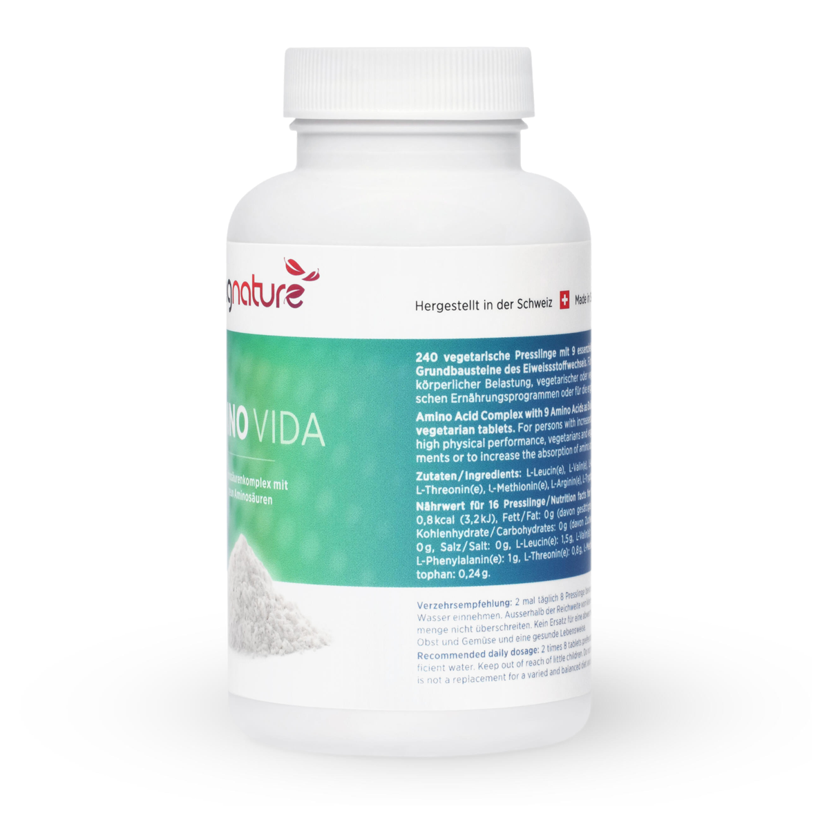 Kingnature Amino Vida Tabletten 240 Stück Kingnature Amino Vida Tabletten 240 Stück