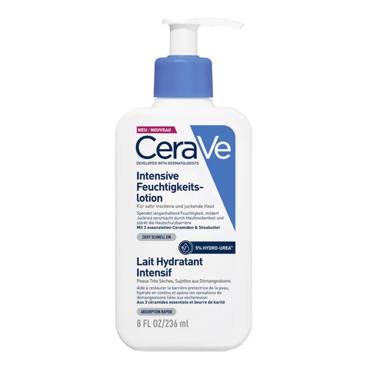 CeraVe Intensive Feuchtigkeitslotion Dispenser 236 ml