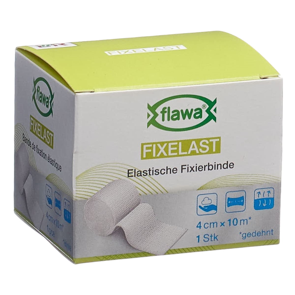 Flawa Fixelast Fixierbinde 4cm x 10m