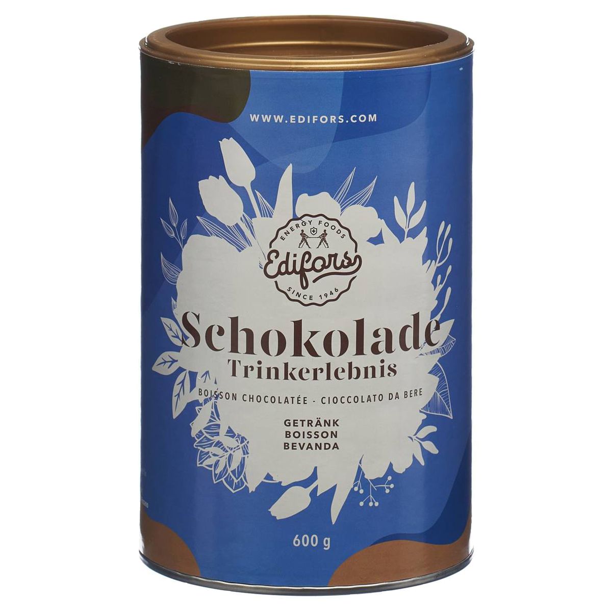 Edifors Schokolade Trinkerlebnis Dose 600 g