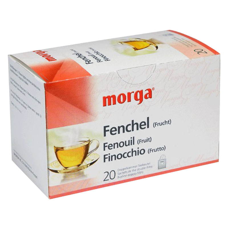 Morga Fenchelfruchttee Beutel 20 Stück Morga Fenchelfruchttee Beutel 20 Stück