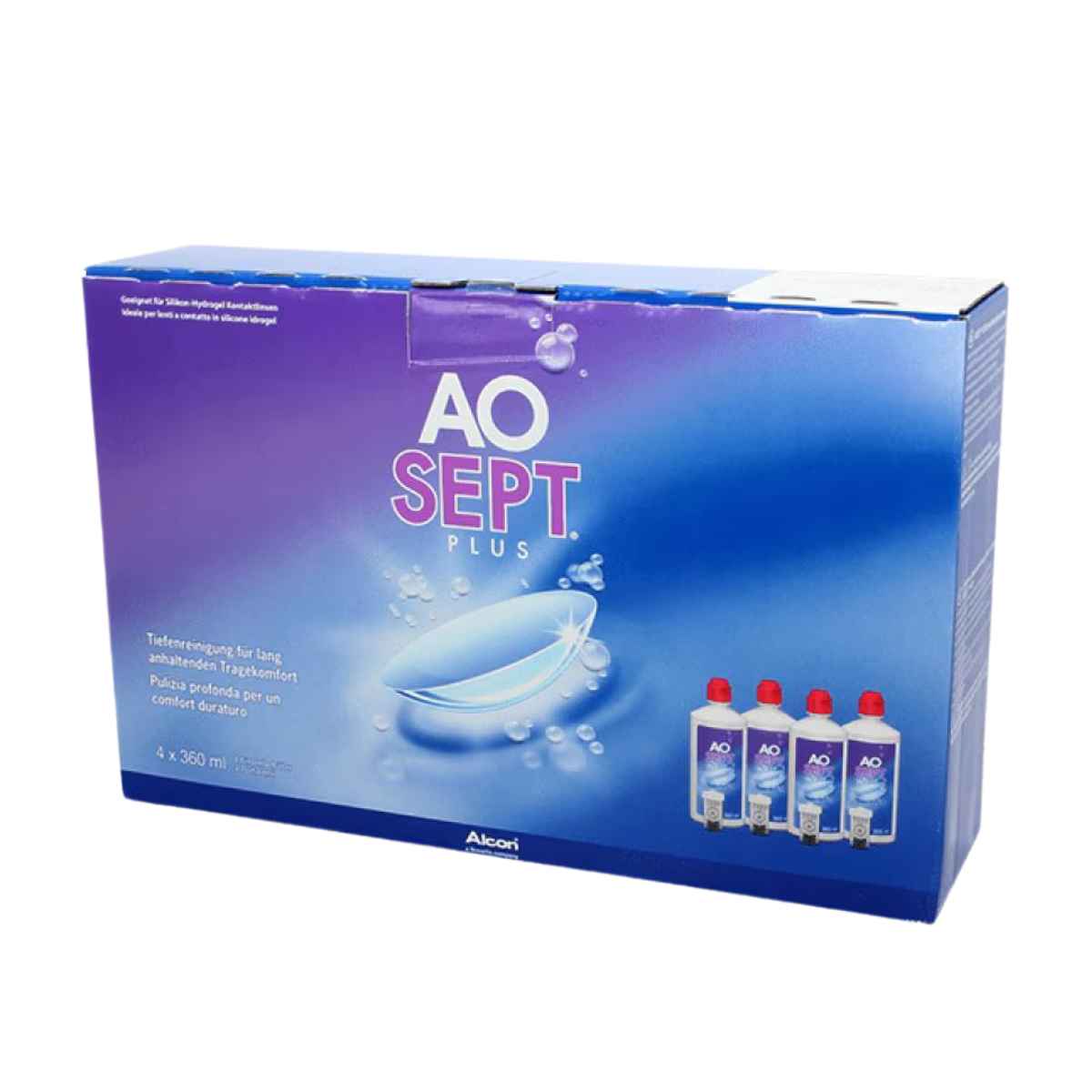 Aosept Plus Liquid 4 x 360 ml Aosept Plus Liquid 4 x 360 ml
