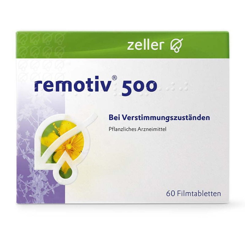 ZELLER Remotiv 500 mg 60 Stück ZELLER Remotiv 500 mg 60 Stück