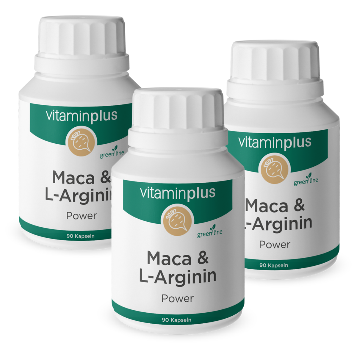 Vitaminplus Maca & L-Arginin Kapseln 3x 90 Stück Vitaminplus Maca & L-Arginin Kapseln 3x 90 Stück
