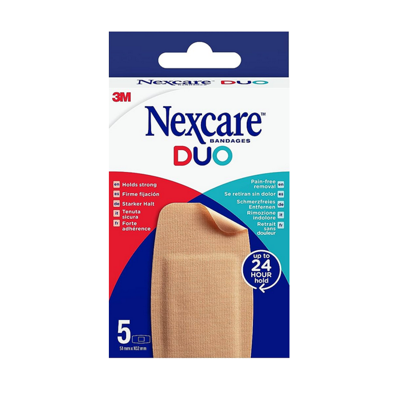 3M NEXCARE Pflaster Duo Maxi 5 Stück 3M NEXCARE Pflaster Duo Maxi 5 Stück