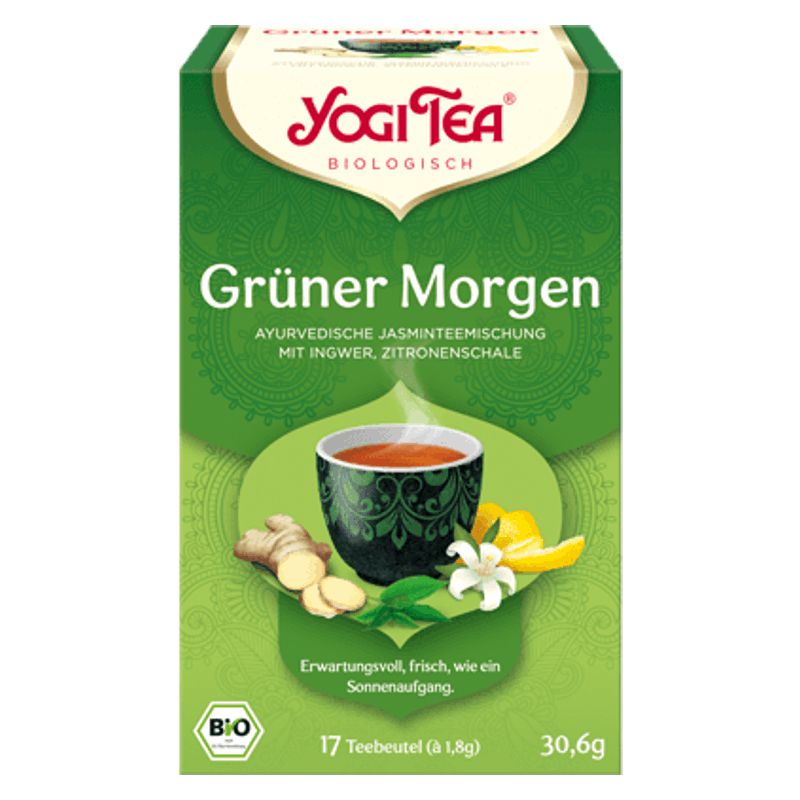 Yogi Tea Grüner Morgen 17 Beutel Yogi Tea Grüner Morgen 17 Beutel