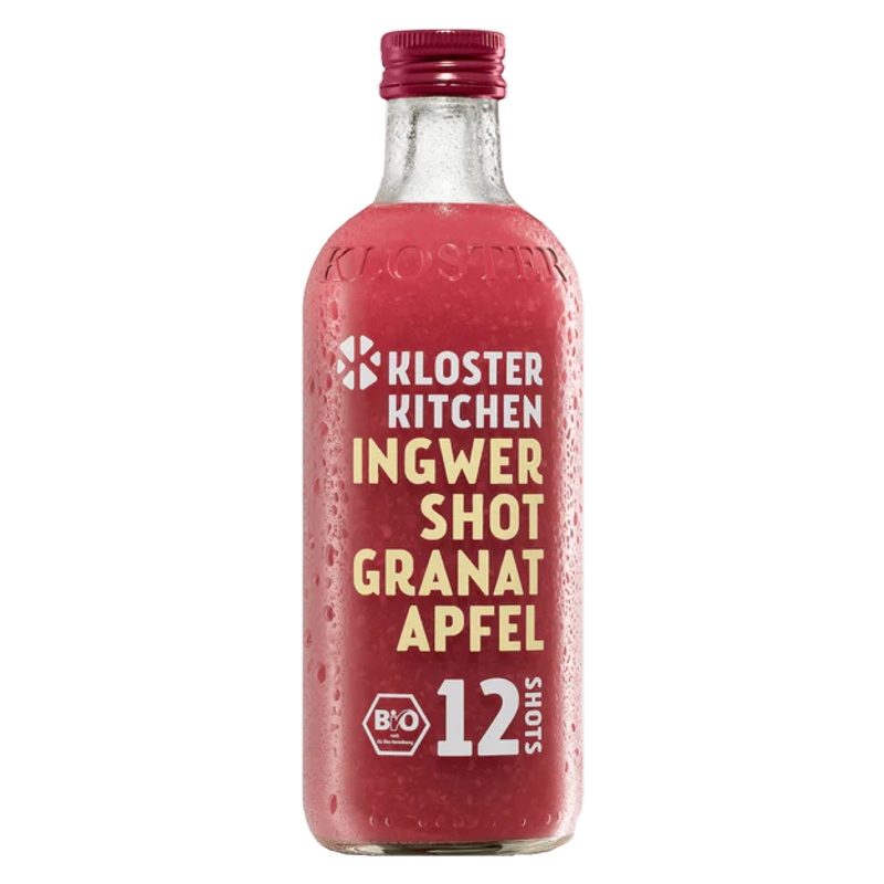 Kloster Kitchen Ingwer Shot Granatapfel Bio 360 ml Kloster Kitchen Ingwer Shot Granatapfel Bio 360 ml