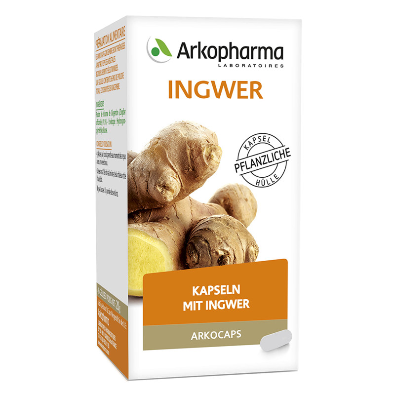 Arkocaps Ingwer Kapseln Bio Dose 40 Stück Arkocaps Ingwer Kapseln Bio Dose 40 Stück
