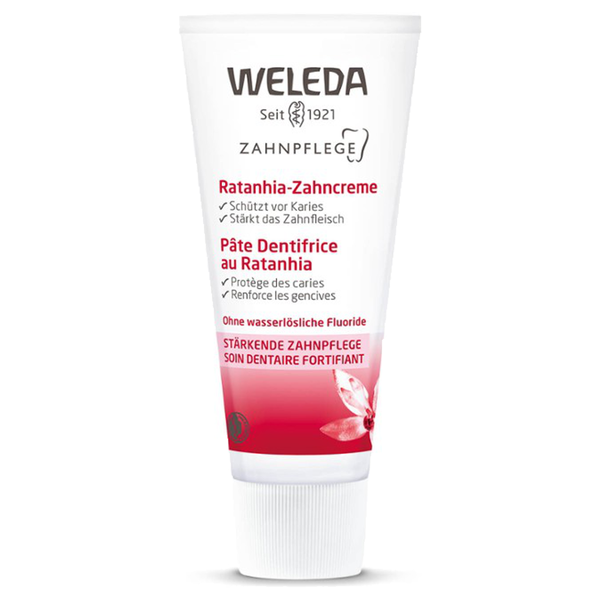 Weleda Ratanhia-Zahncreme Tube 75 ml Weleda Ratanhia-Zahncreme Tube 75 ml