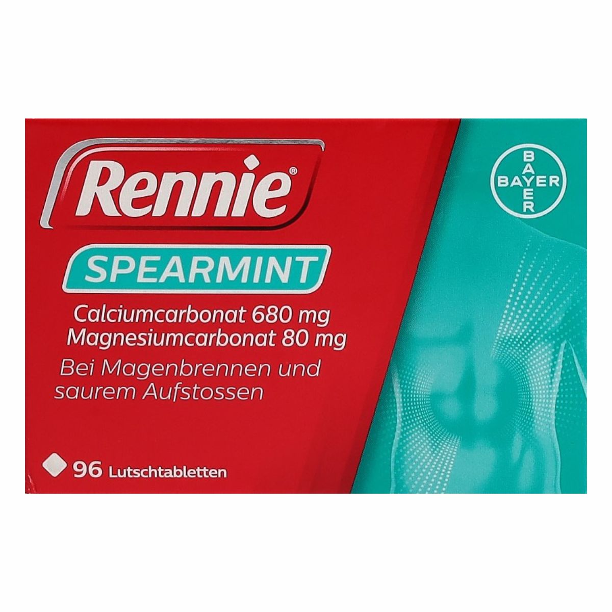 Rennie Spearmint Lutschtabletten 120 Stück