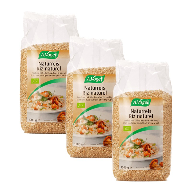 A.Vogel Naturreis (Vollkornreis) Bio 3x 1000 g A.Vogel Naturreis (Vollkornreis) Bio 3x 1000 g