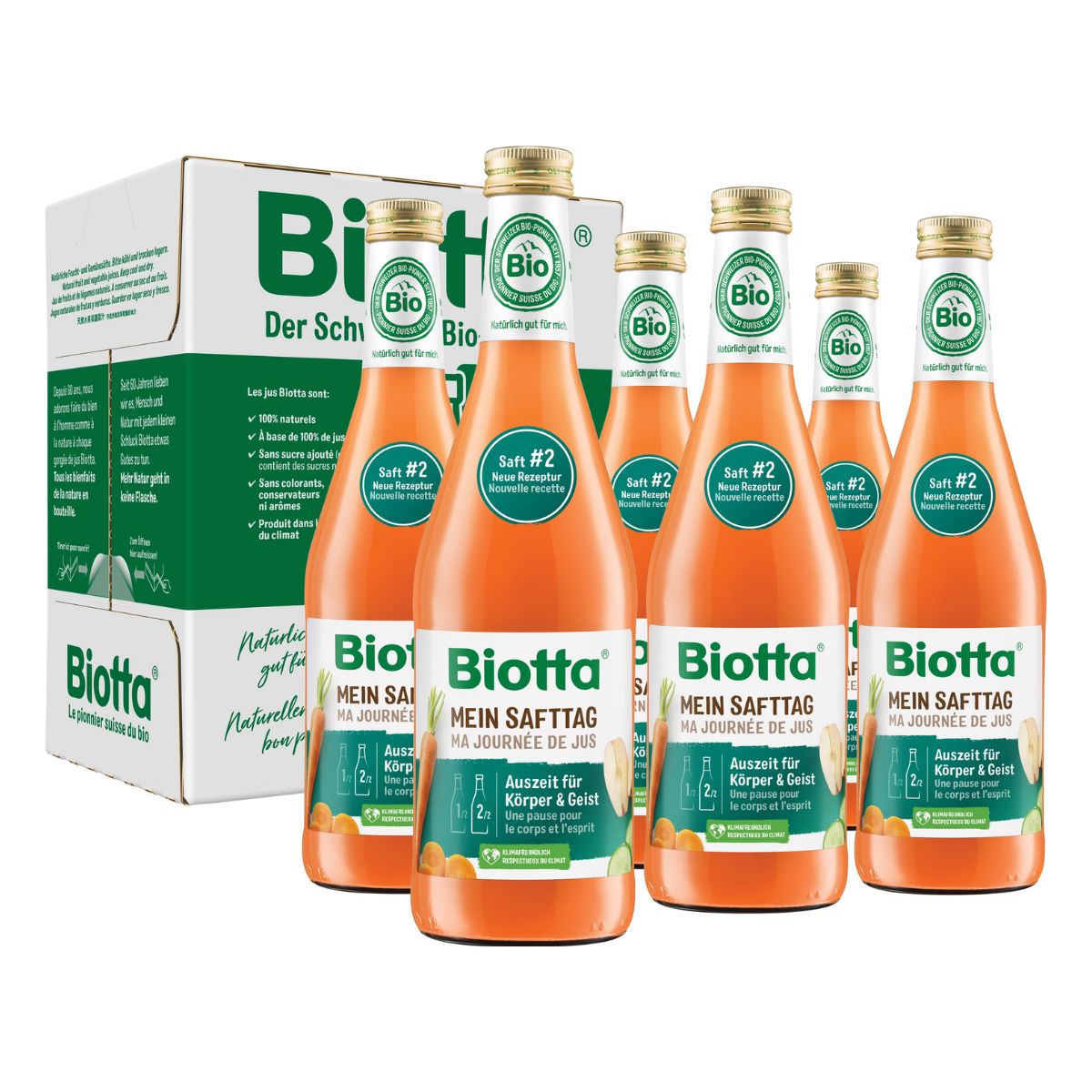 Biotta Mein Safttag 2 6 fl 5 dl