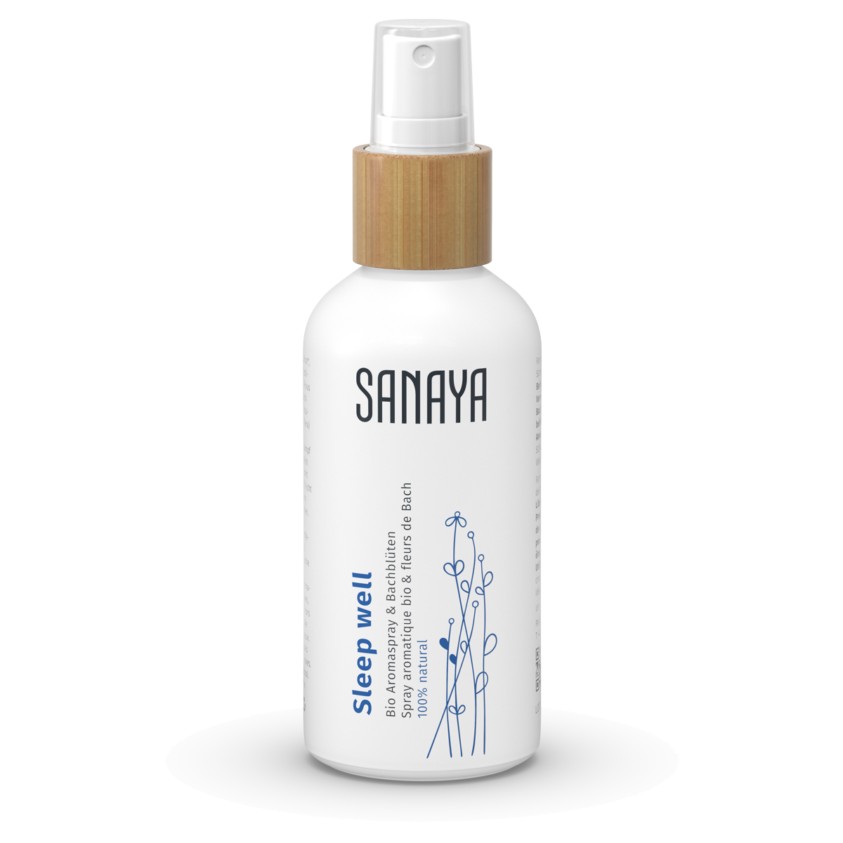 Sanaya Aroma & Bachblüten Spray Sleep Well Bio 100 ml Sanaya Aroma & Bachblüten Spray Sleep Well Bio 100 ml