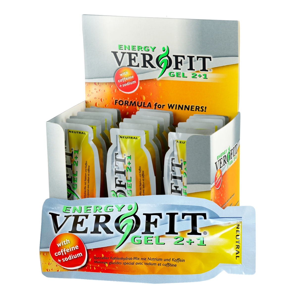 VEROFIT Energy Gel 2+1 18 Beutel à 40 g VEROFIT Energy Gel 2+1 18 Beutel à 40 g