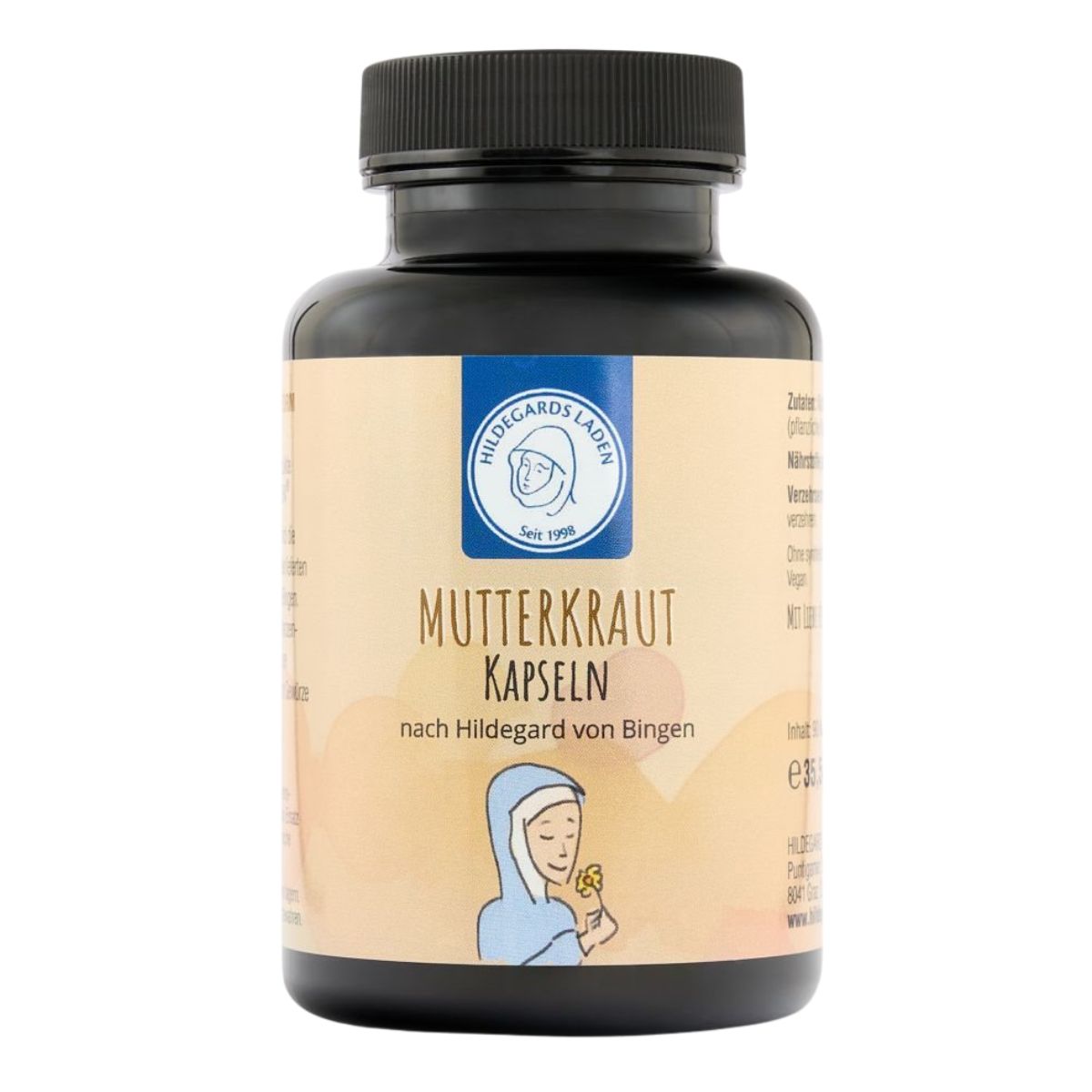 Hildegards Laden Mutterkraut Kapseln Dose 90 Stück