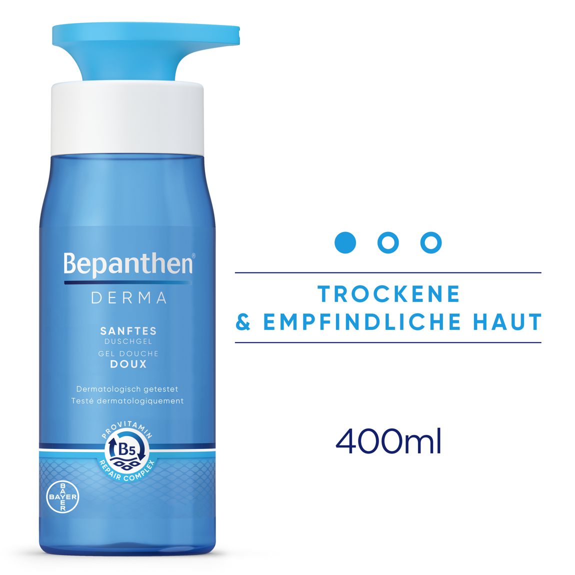 Bepanthen Derma sanftes Duschgel Dispenser 400 ml Bepanthen Derma sanftes Duschgel Dispenser 400 ml