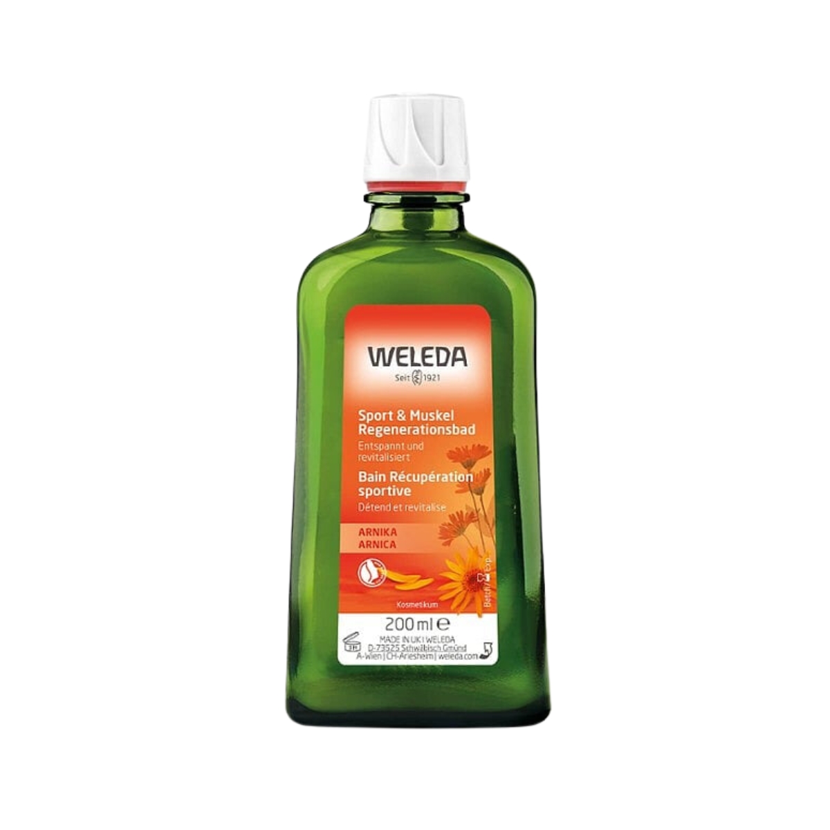 Weleda Sport & Muskel Regenerationsbad Arnika 200 ml