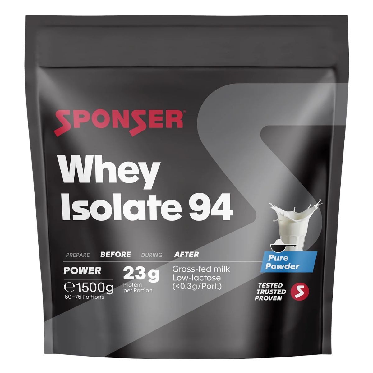 Sponser Whey Isolate 94 Pulver Neutral 1500 g