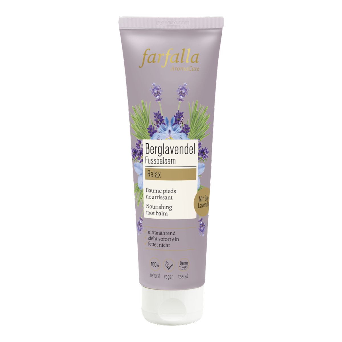 FARFALLA Fussbalsam Berglavendel 75 ml FARFALLA Fussbalsam Berglavendel 75 ml