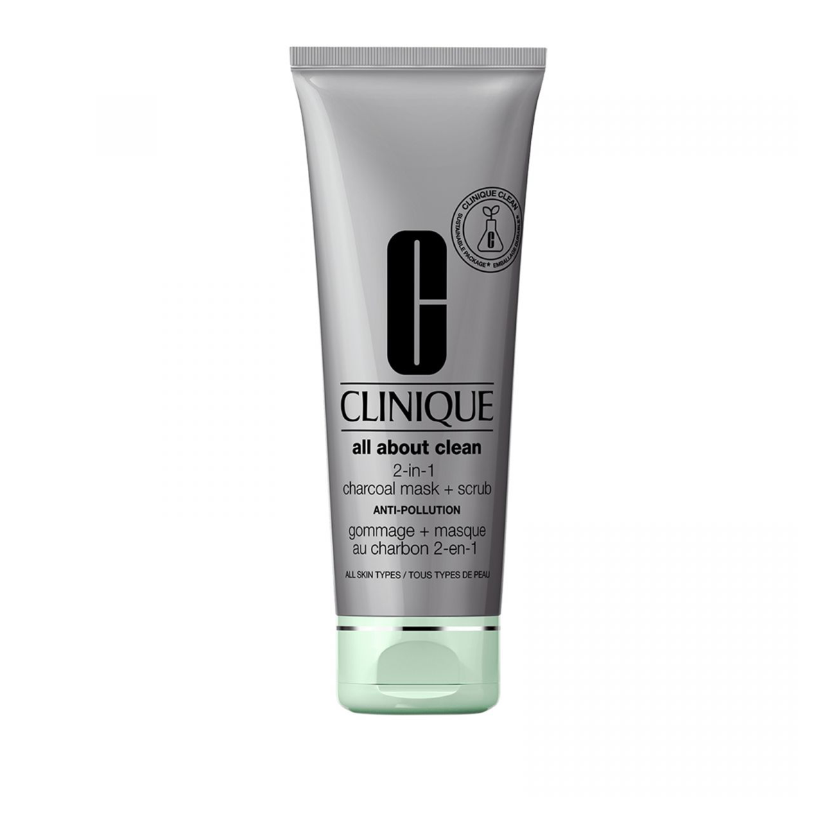 Clinique All About Clean Charcoal Clay Mask + Srub Anti-Pollution 100 ml
