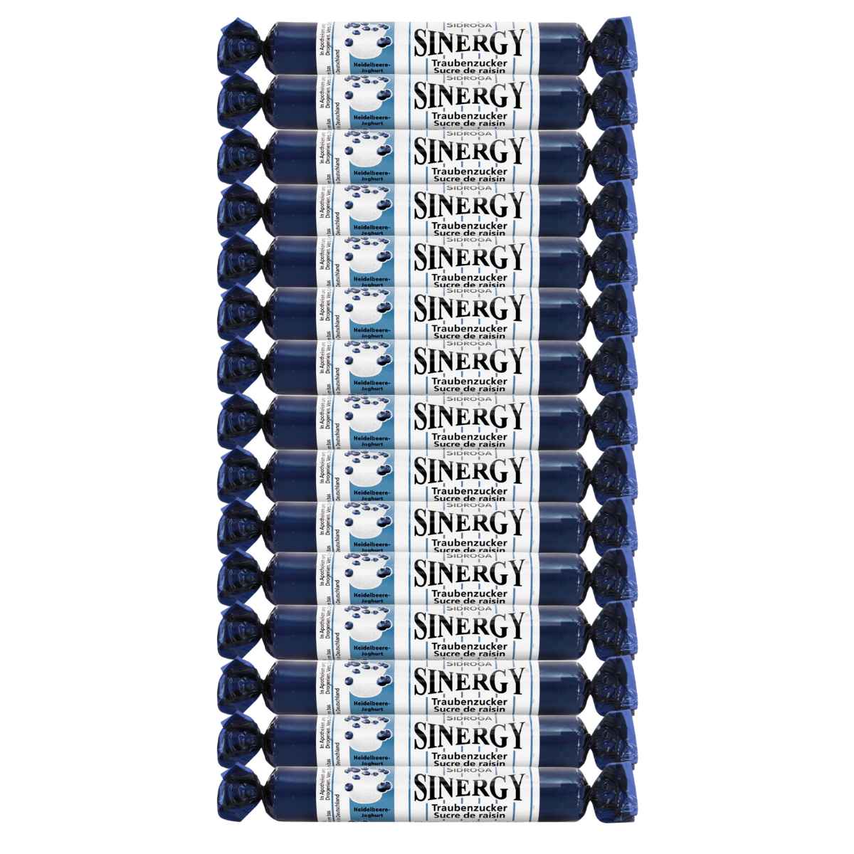 Sinergy Traubenzucker Heidelbeere-Joghurt 15x 40 g