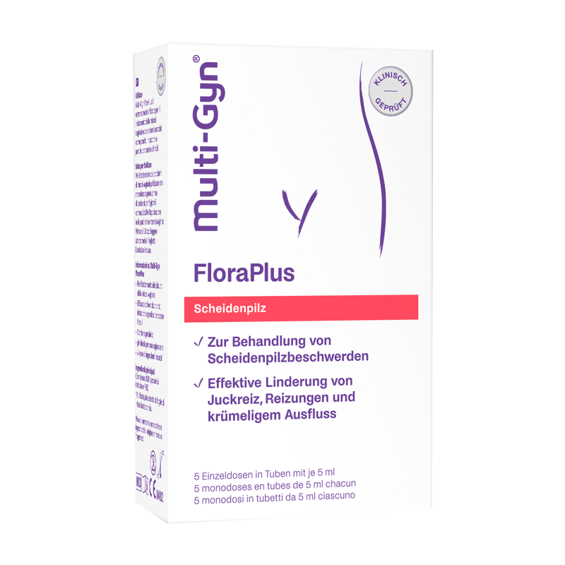 Multi-Gyn FloraPlus Gel Monodosen 5 Stück Multi-Gyn FloraPlus Gel Monodosen 5 Stück