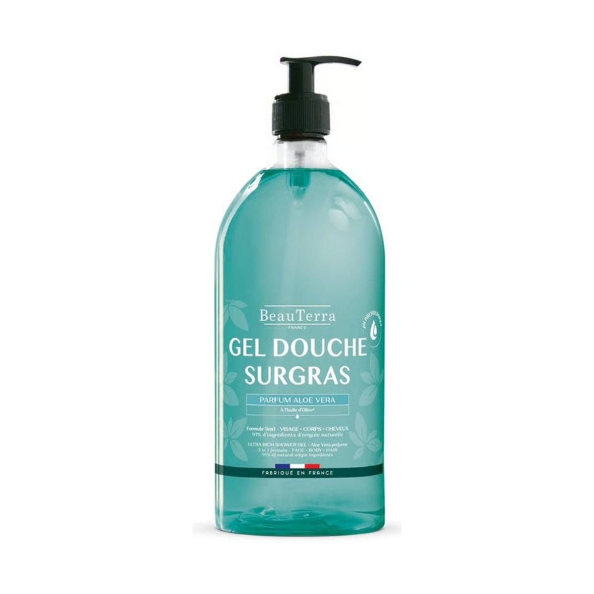 BeauTerra Gel douche riche Aloe Vera BeauTerra Gel douche riche Aloe Vera