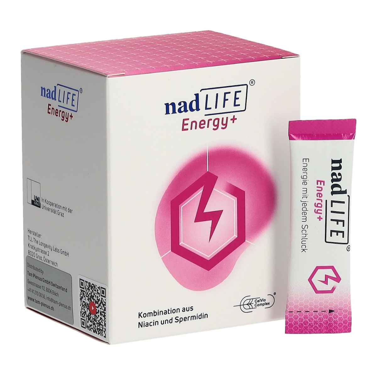 Spermidinelife nadLIFE Energy+ Beutel 30 Stück