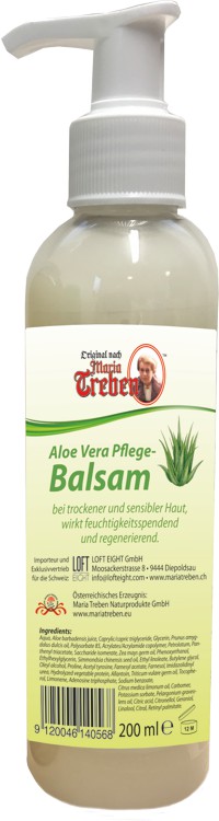 Maria Treben Aloe Vera Pflege Balsam Flasche 200 ml Maria Treben Aloe Vera Pflege Balsam Flasche 200 ml