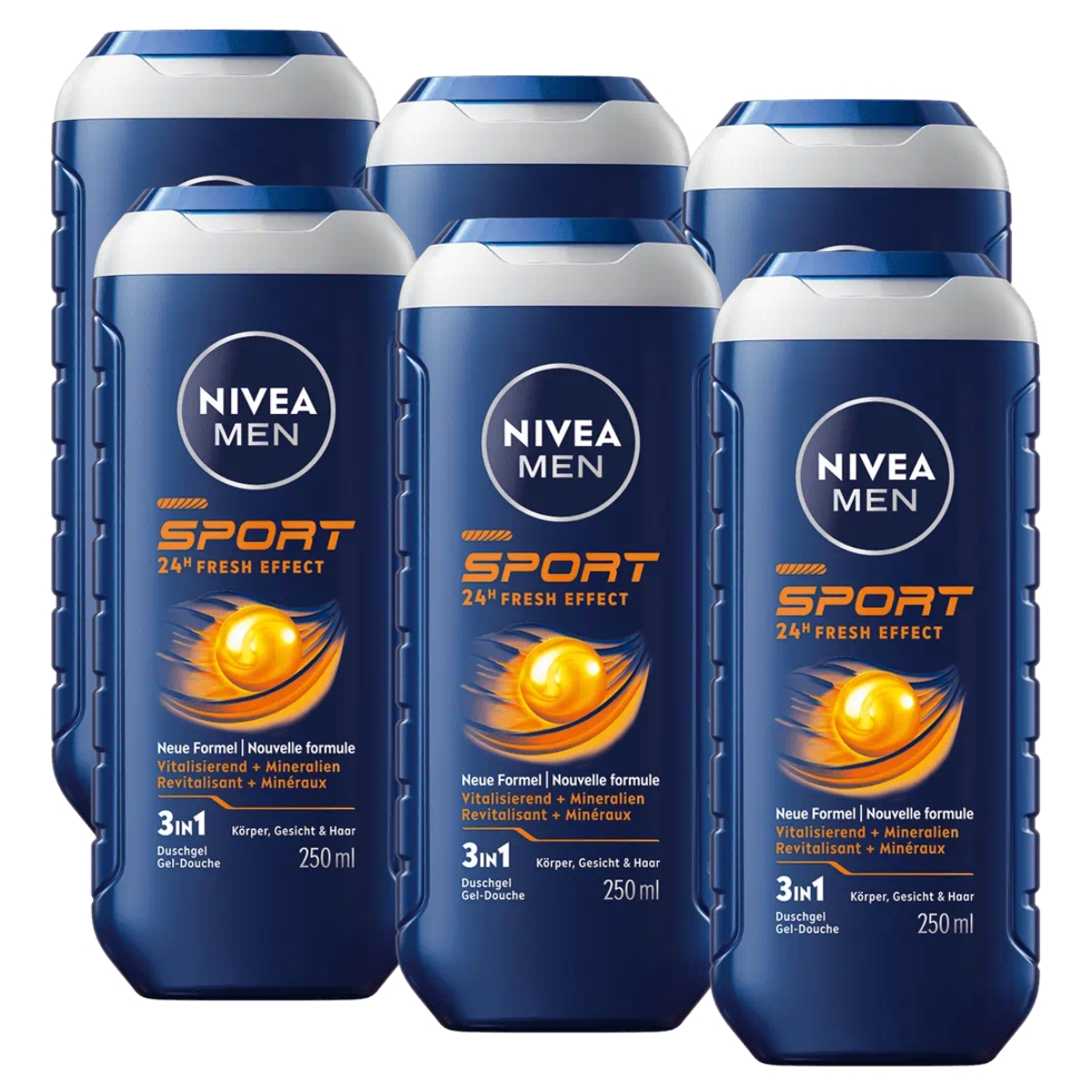 Nivea Men Pflegedusche Sport 6x 250 ml