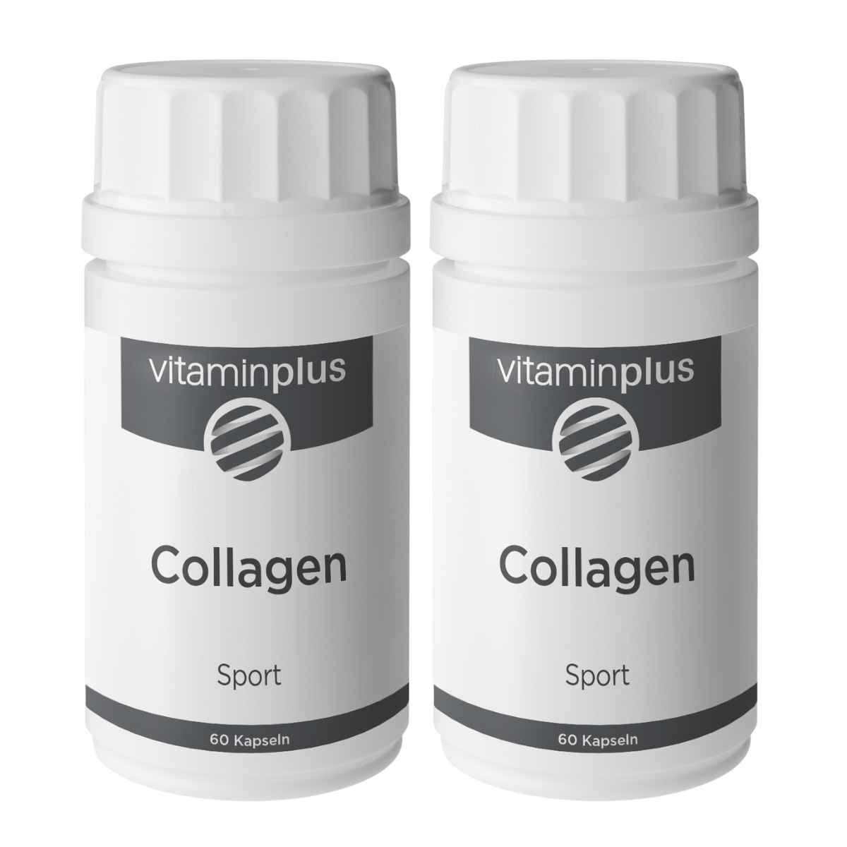 Vitaminplus Collagen Sport Kapseln 2x 60 Stück