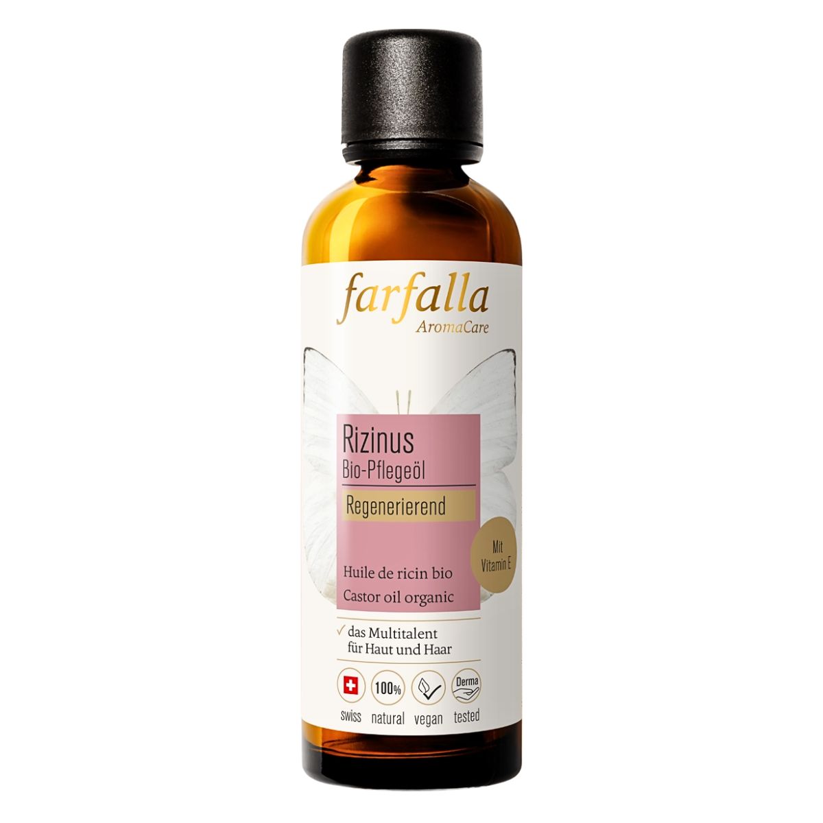 FARFALLA Bio-Pflegeöl Rizinus regenerierend 75 ml