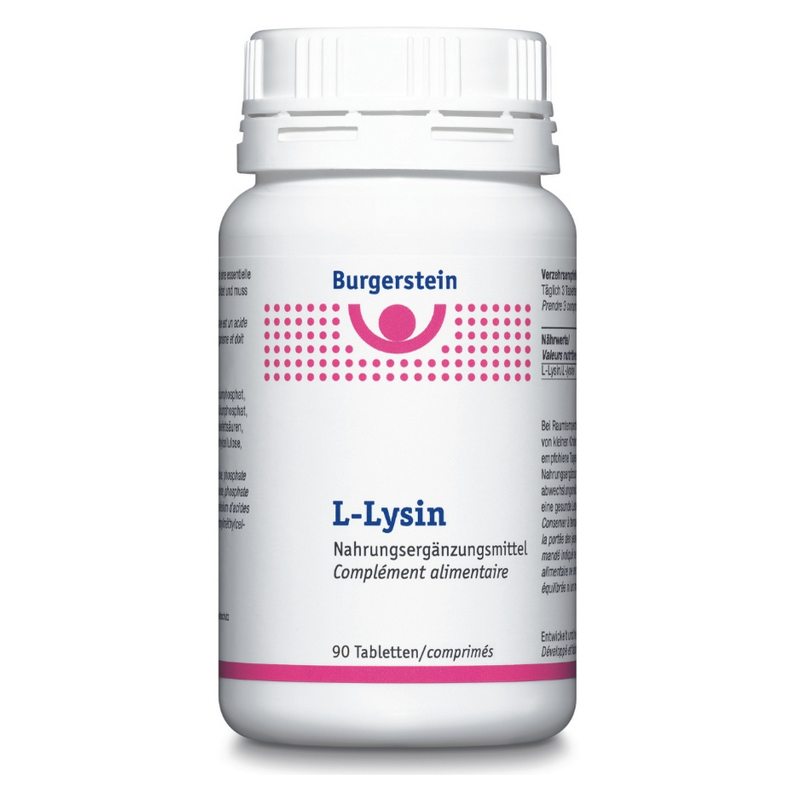 Burgerstein L-Lysin Tabletten Dose 30 Stück Burgerstein L-Lysin Tabletten Dose 30 Stück