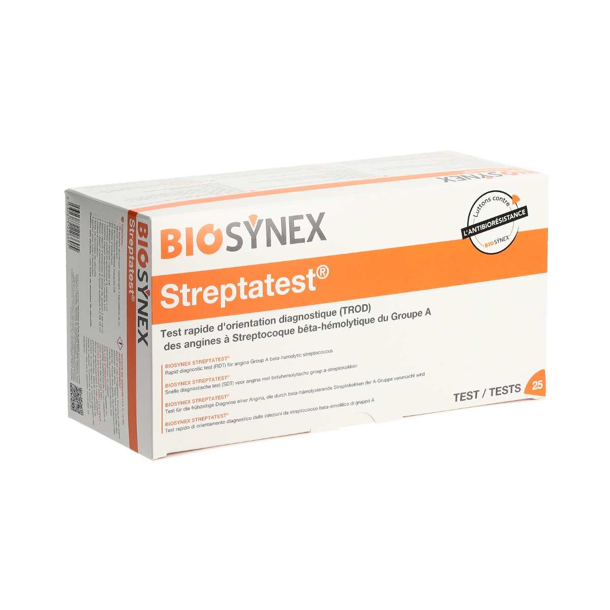 Biosynex Streptatest 25 Stück