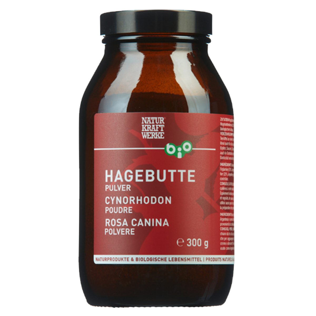 Naturkraftwerke Hagebuttenpulver Bio 300 g Naturkraftwerke Hagebuttenpulver Bio 300 g